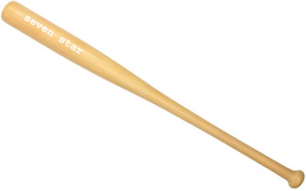 seven star meerut Starlee Heavy Duty Natural Wood Baseball Bat classic baseball {burn} Willow Baseball Bat For 15+ Yrs-picture-47