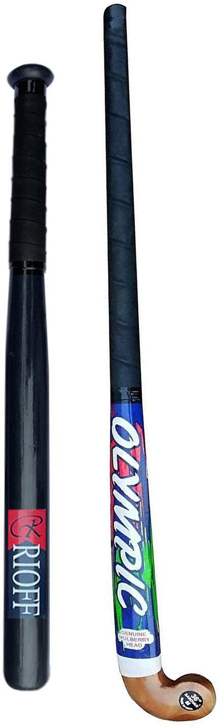 rioff Baseball bat Heavy Duty with Hockey Stick Willow Baseball Bat For 15+ Yrs-picture-31