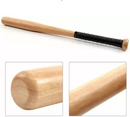houseofcommon RJM-456 black wooden baseball bat Willow Baseball Bat For 15+ Yrs-picture-14