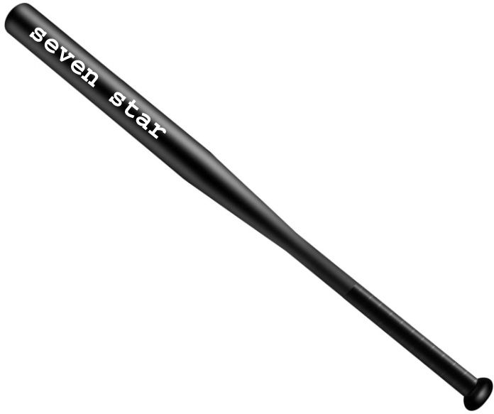 classic Heavy Duty Natural Wood Baseball Bat Self Defense baseball {black} Willow Baseball Bat For 15+ Yrs