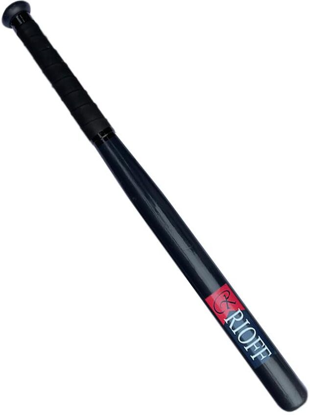 Baseball bat Wooden - Heavy Duty for Self Defence (Black) Willow Baseball Bat For 15+ Yrs-image-46