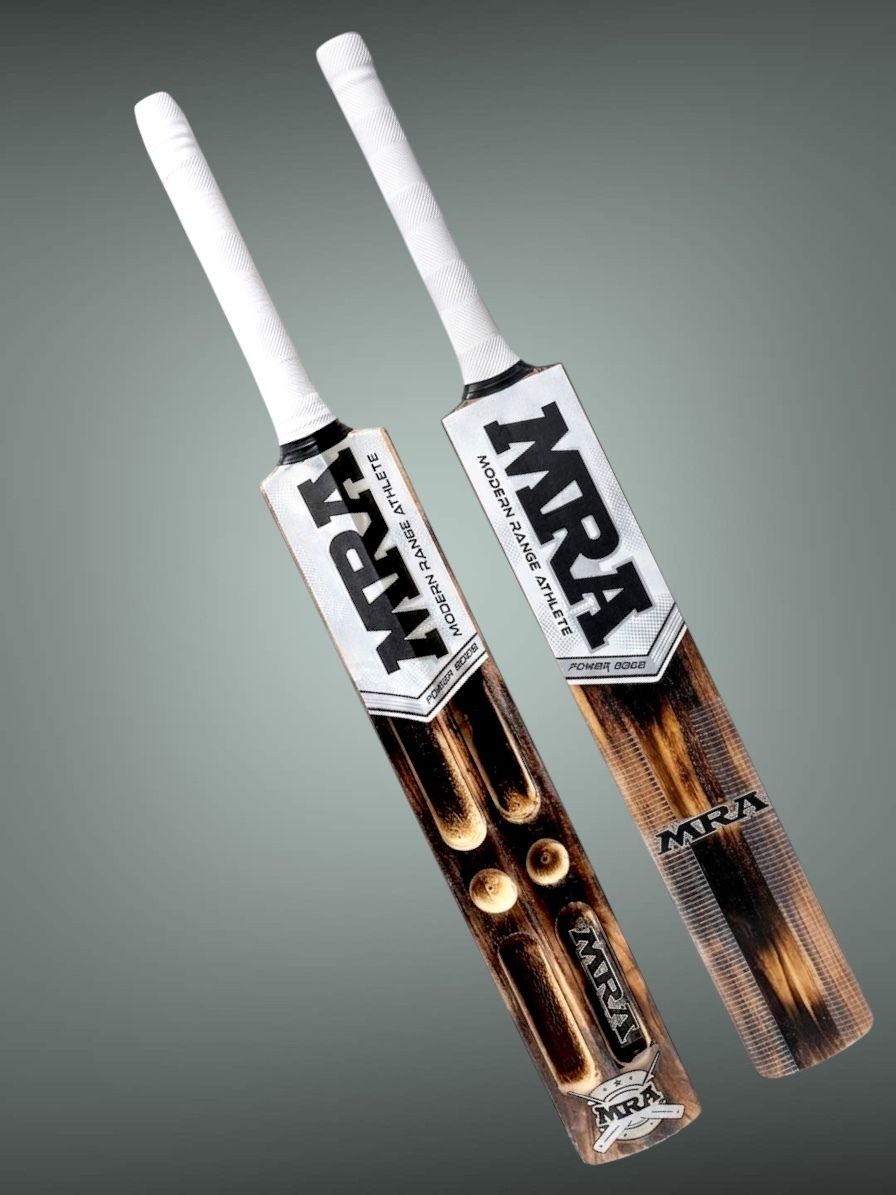 Tennis scoop cricket bat wood Poplar Willow Cricket Bat For 11 - 13 Yrs-image-12