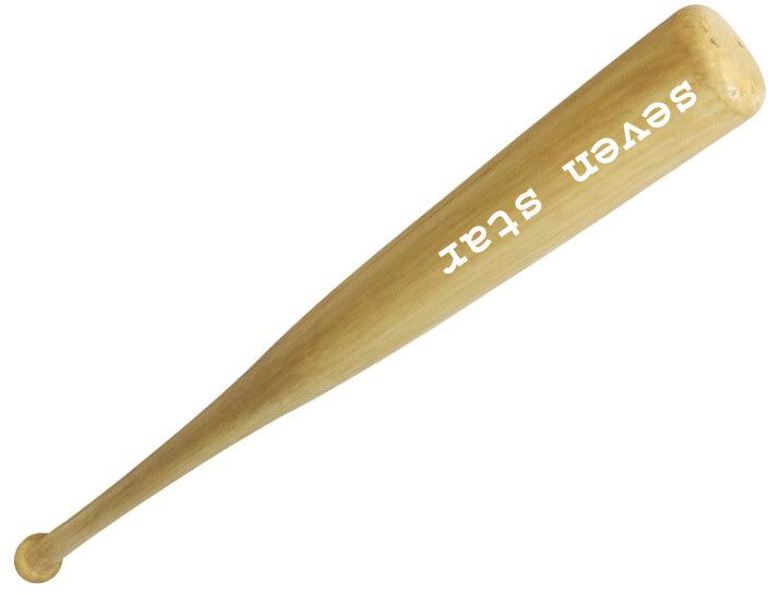 houseofcommon RJM-9 Heavy Duty Natural Wood Baseball Bat classic baseball {n@tural} Willow Baseball Bat For 15+ Yrs-picture-9
