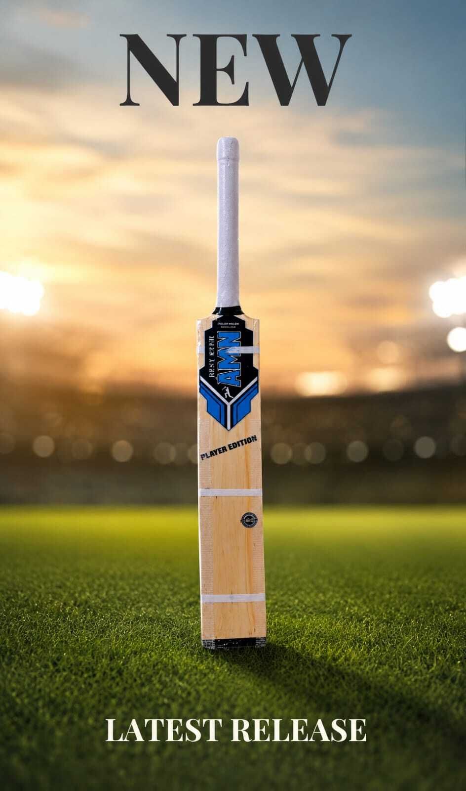 CRICKET BAT Hard Tennis Scrop light weight full size Double Blade Kashmir Willow Cricket Bat For 15+ Yrs-image-31