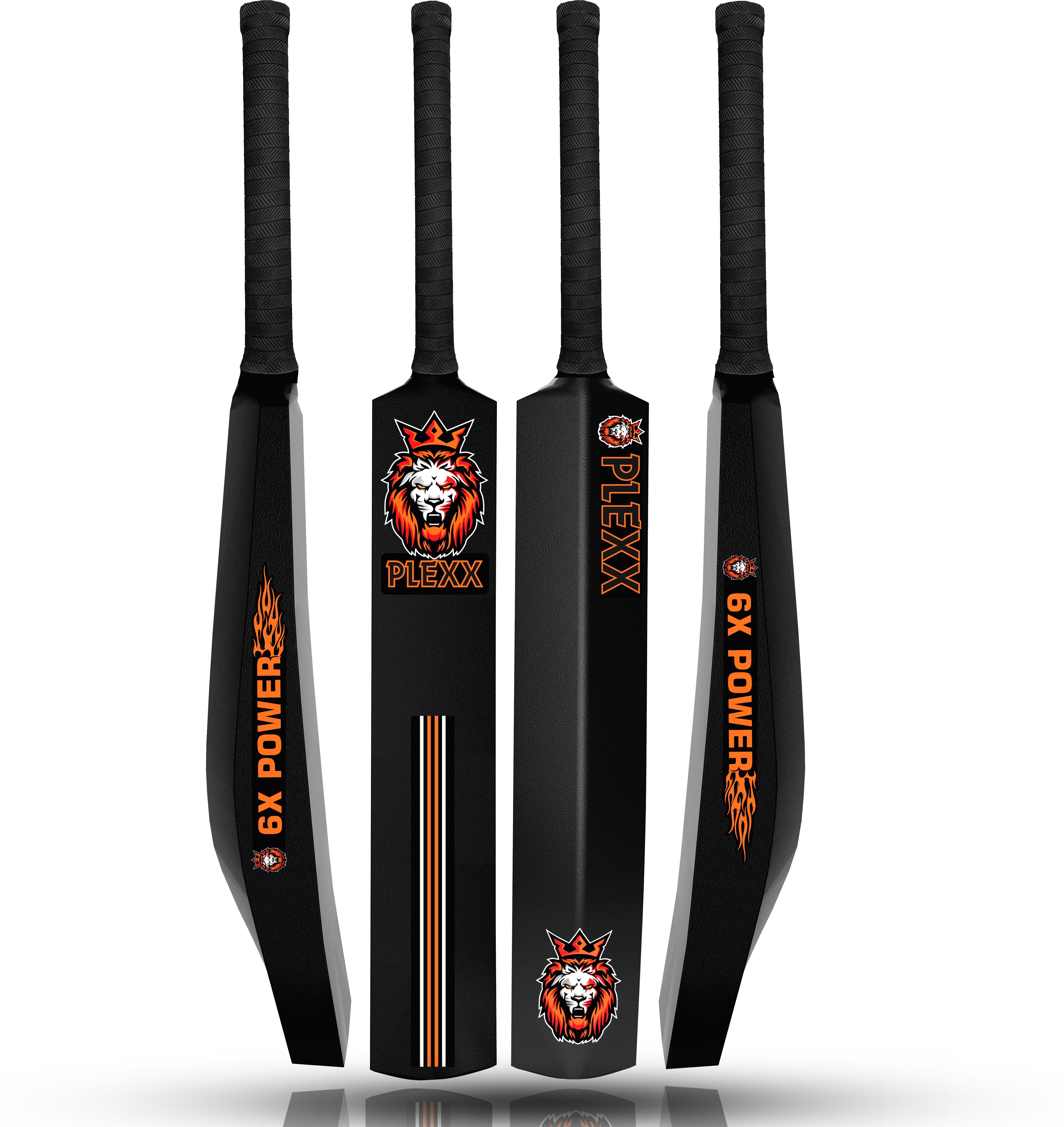 Plastic Bat full size (34X4.5inch) for all age group PVC/Plastic Cricket Bat For 15+ Yrs-image-1