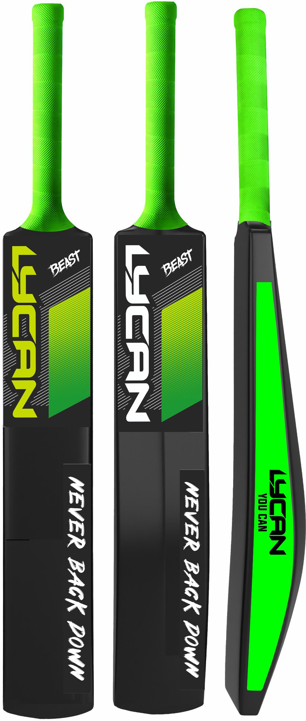 lycan Monster pvc full size heavy duty PVC/Plastic Cricket Bat For 15+ Yrs-picture-21