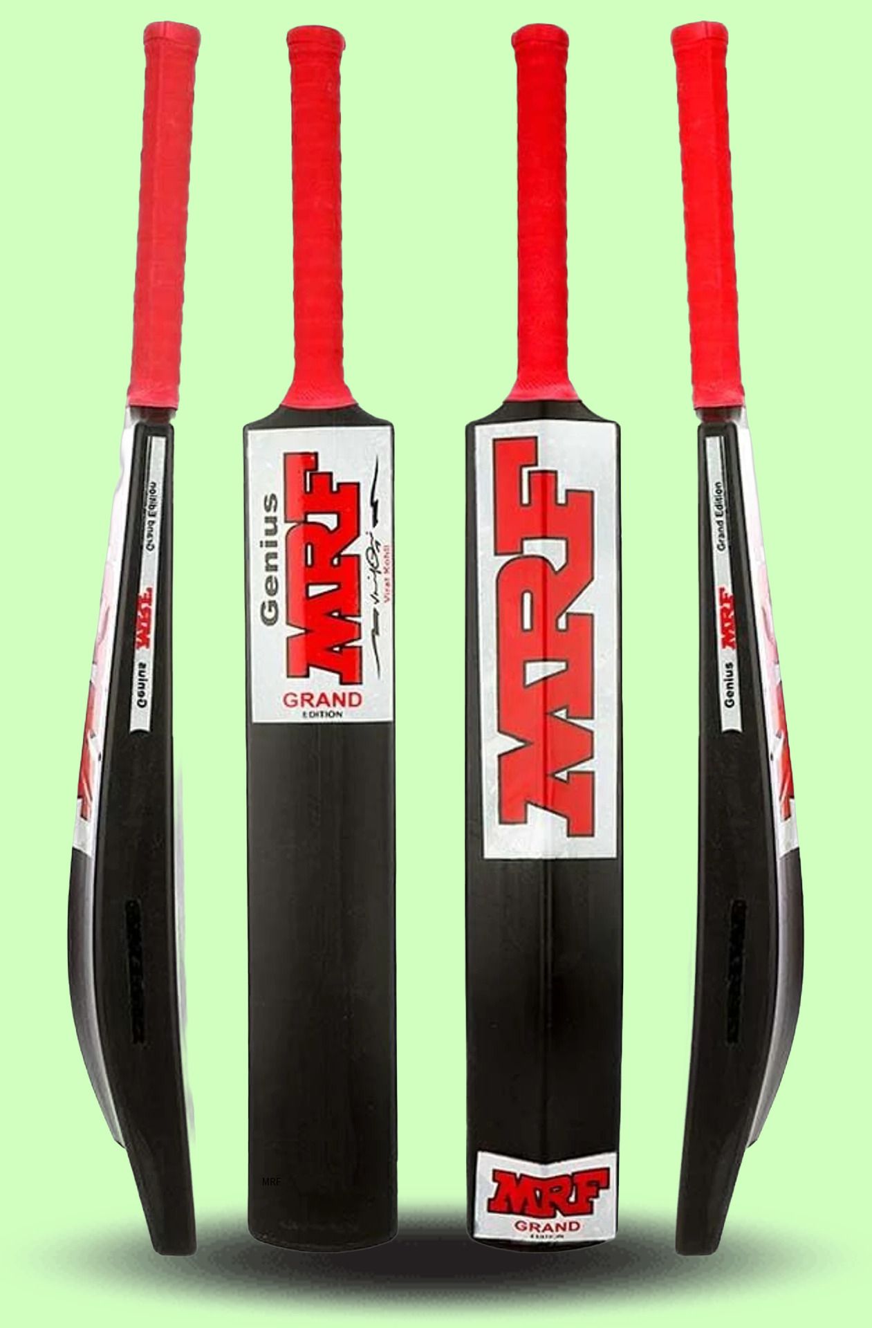 mrf Virat Kholi Genius Edition Poplar bat FFGR PVC/Plastic Cricket Bat For 15+ Yrs-picture-41