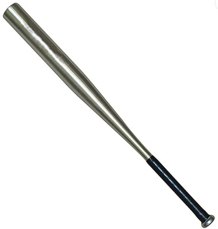 ysiglobal silver-6328 Heavy Duty Natural Wood Baseball Willow BaseballBat For 15+ Yrs