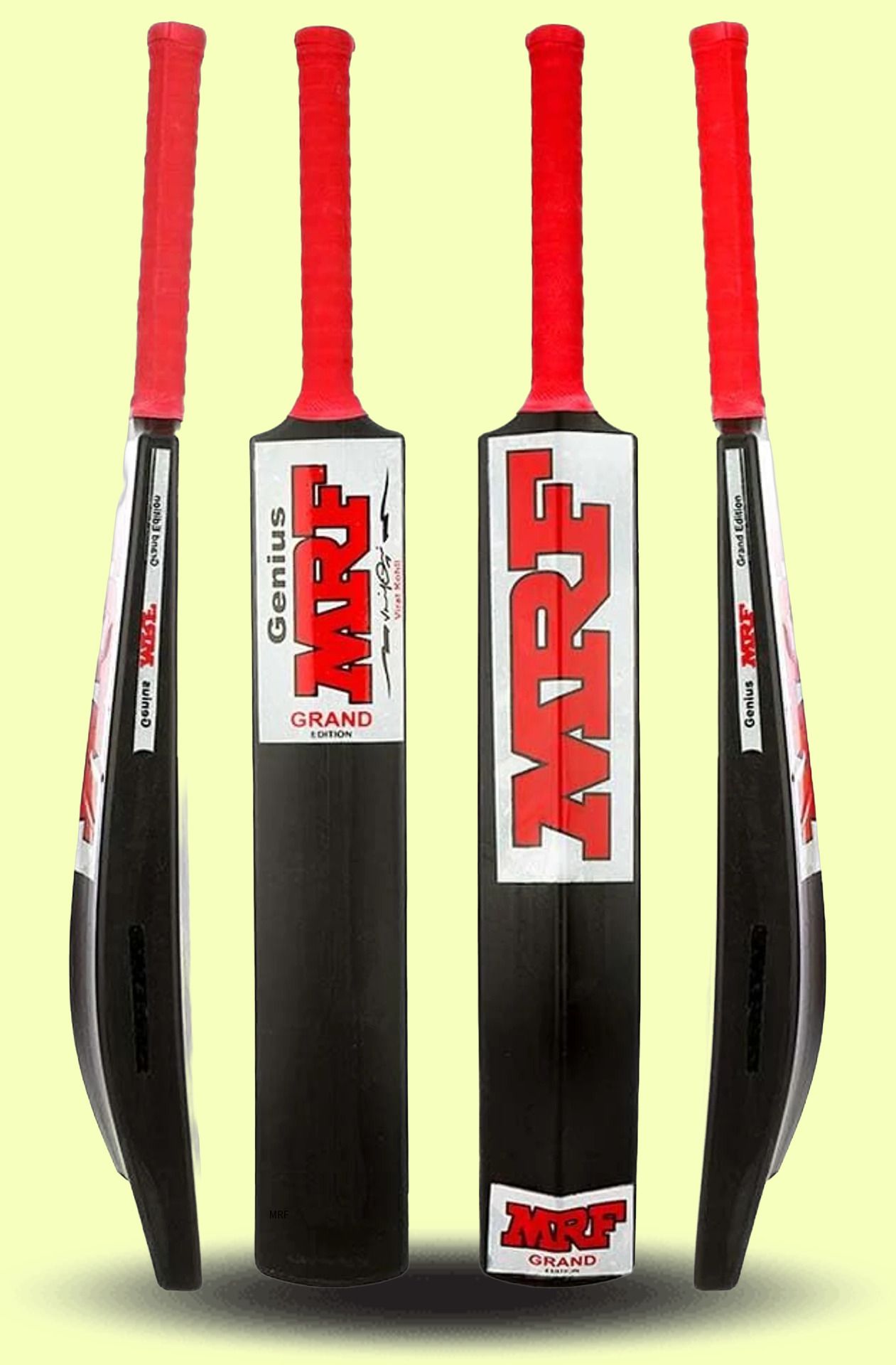 mrf Virat Kholi Genius Edition Poplar bat WEWG PVC/Plastic Cricket Bat For 15+ Yrs-picture-36