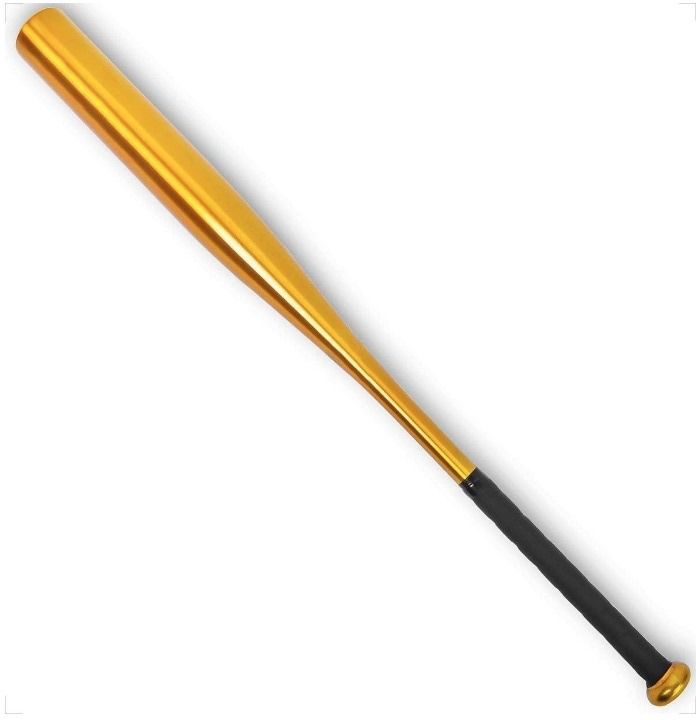 R.J ENTERPRISES Heavy Duty Natural Wood Baseball Bat unisex baseball {gold} Willow Baseball Bat For 15+ Yrs