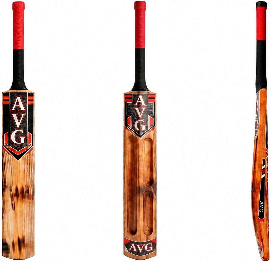 PowerMax Popular Willow Scoop Edition Full Size Cricket Bat Poplar Willow Cricket Bat For 15+ Yrs-image-30