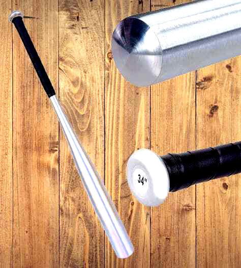lcarno 32 inch Metal Alloy Thick Baseball bat with Rubber Grip Black_Dn-19 Alloy Baseball Bat For 15+ Yrs-picture-28