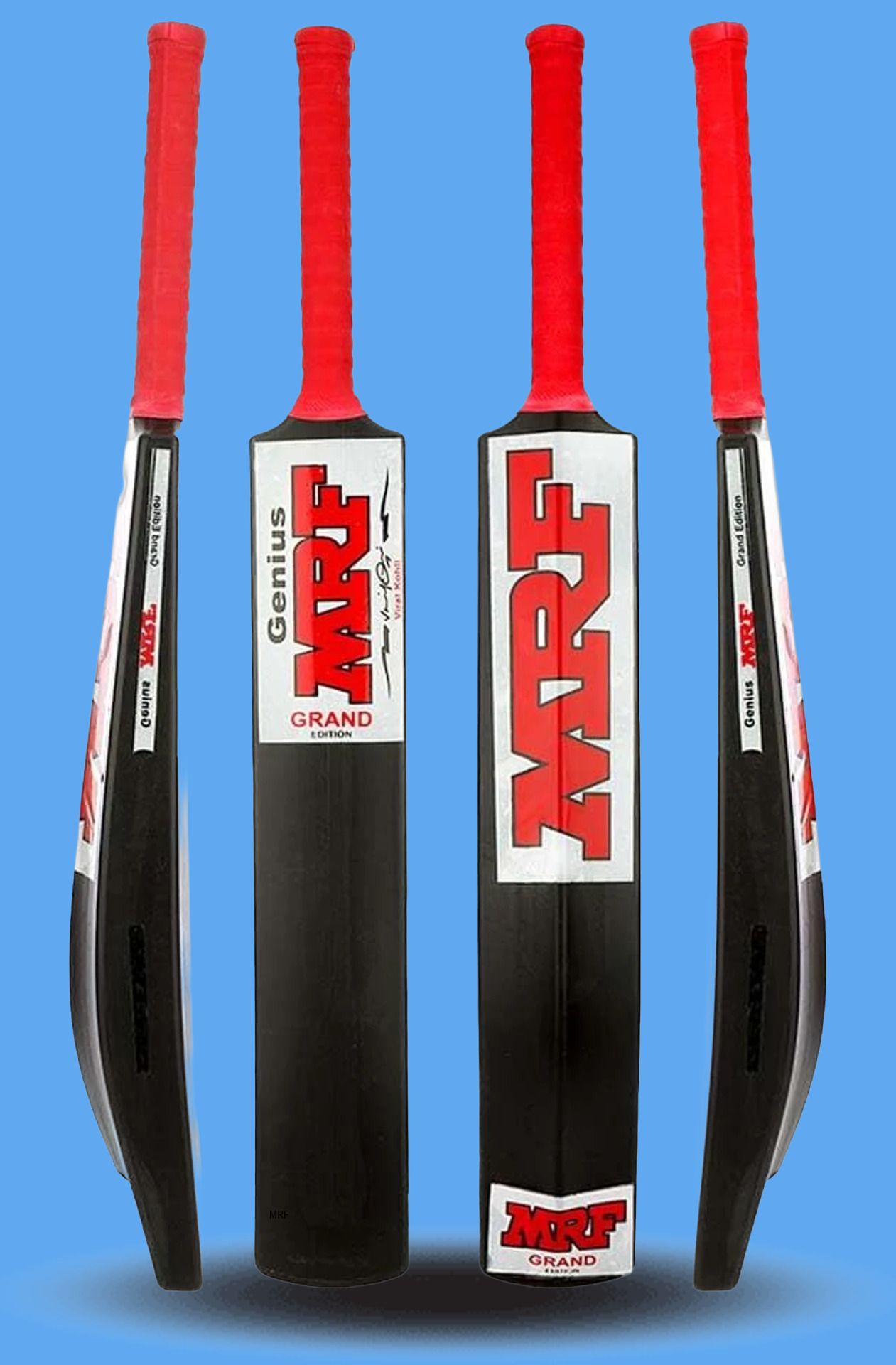 mrf Virat Kholi Genius Edition Poplar bat SDWW PVC/Plastic Cricket Bat For 15+ Yrs-picture-34