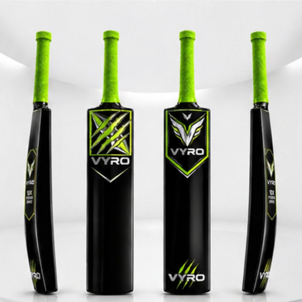 vyro Durable Plastic Fiber Cricket Bat for Kids Adults Tennis Ball Cricket PVC/Plastic Cricket Bat For 15+ Yrs-picture-38