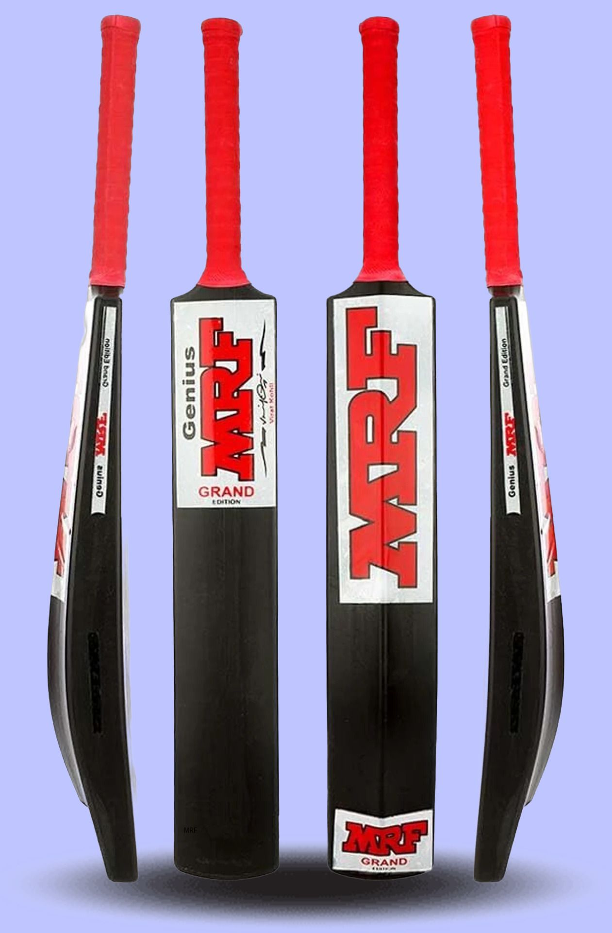 mrf Virat Kholi Genius Edition Poplar bat GHG PVC/Plastic Cricket Bat For 15+ Yrs-picture-11