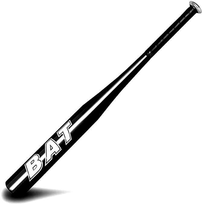 34'Inch Professional Light Weight Base Bat with Fine Grip_Black Alloy Baseball Bat For 15+ Yrs-image-45
