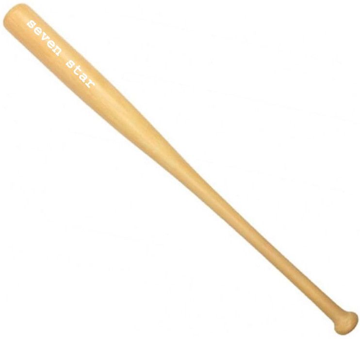 houseofcommon RJM-24 Heavy Duty Natural Wood Baseball Bat classic baseball {natur@l} Willow Baseball Bat For 15+ Yrs-picture-32