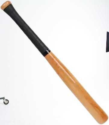 dinetic Premium Quality Wooden BaseBall Bat Willow BaseballBat For 15+ Yrs-picture-19