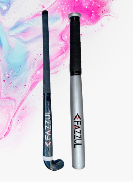 Baseball bat Heavy Duty with Hockey Stick Combo (Silver) Willow Baseball Bat For 15+ Yrs-image-19
