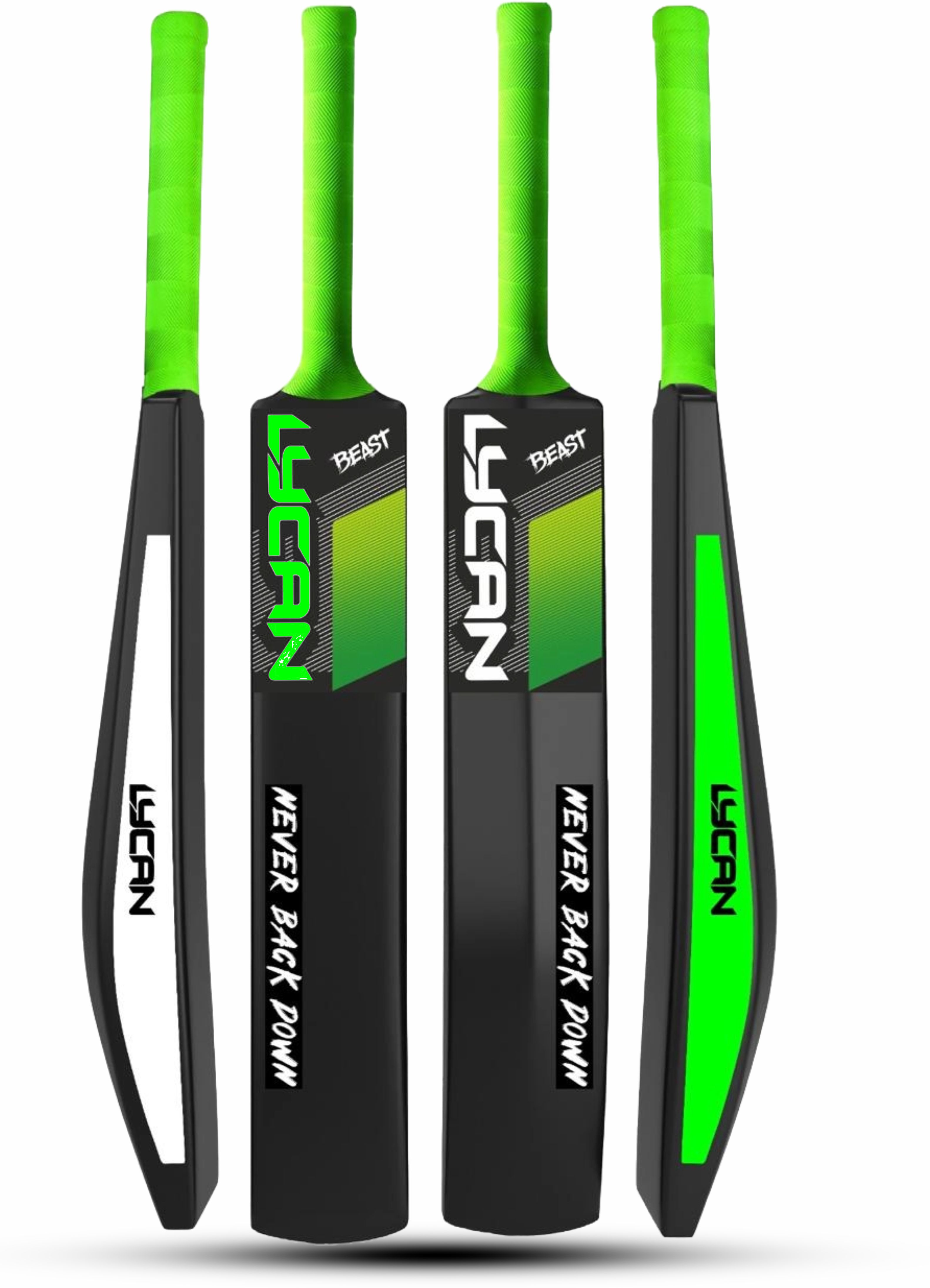 Full Size Hard For age 15+ PVC/Plastic Cricket Bat For 15+ Yrs