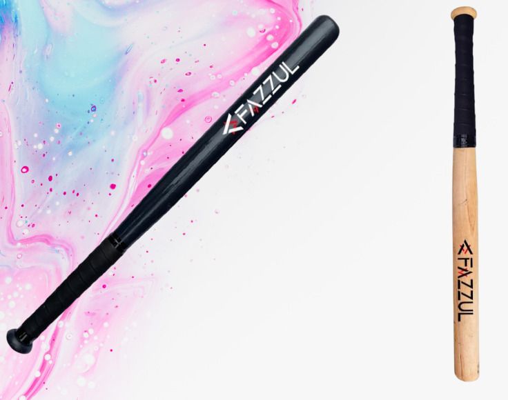 Baseball bat Heavy Duty with Hockey Stick Combo Willow Baseball Bat For 15+ Yrs-image-18