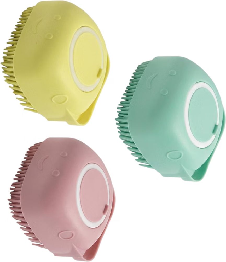 shyam Silicone Bath & Massage Brush with Shampoo Dispenser-picture-43
