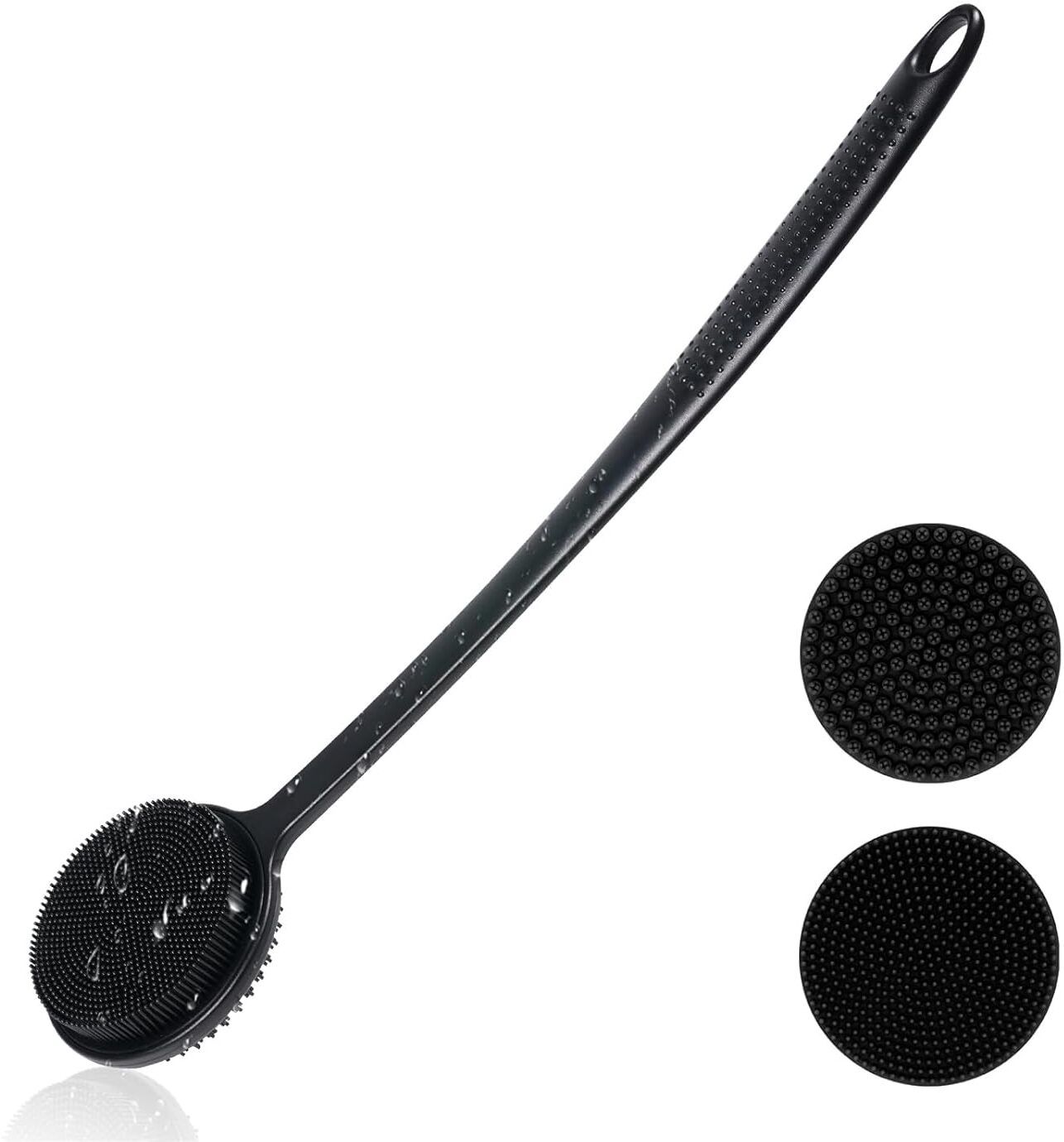 Silicone Bath Shower Back Body Scrubber Brush Combo With Silicone Body Scrubber-image-31