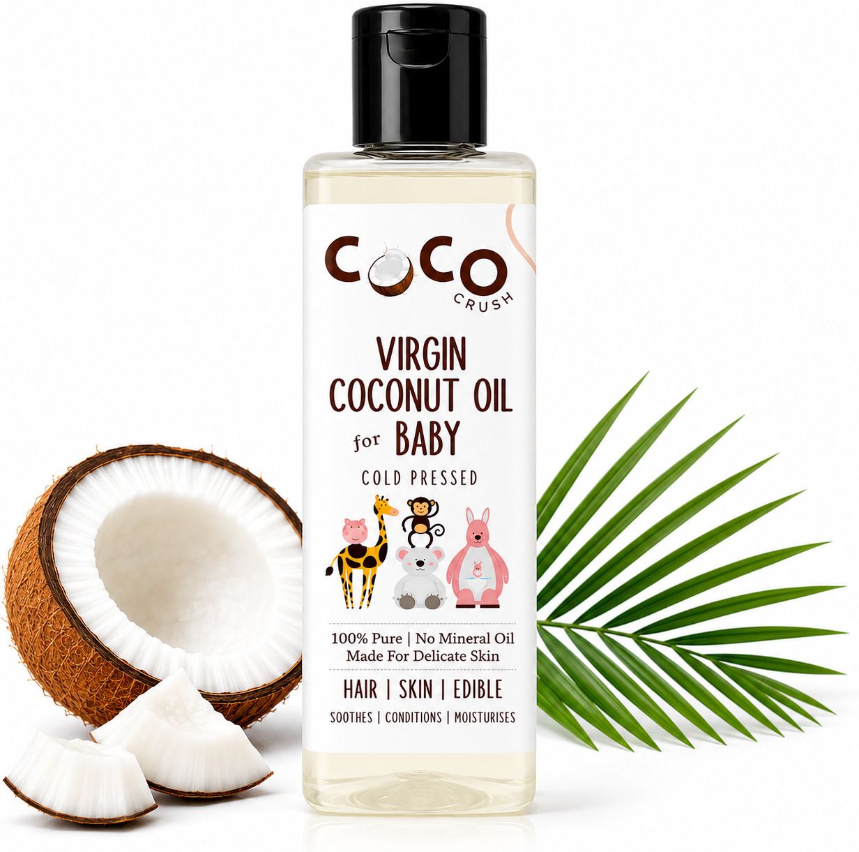 Baby Massage Oil | 100% Pure Virgin Coconut Oil | Cold Pressed, Chemical Free-image-28