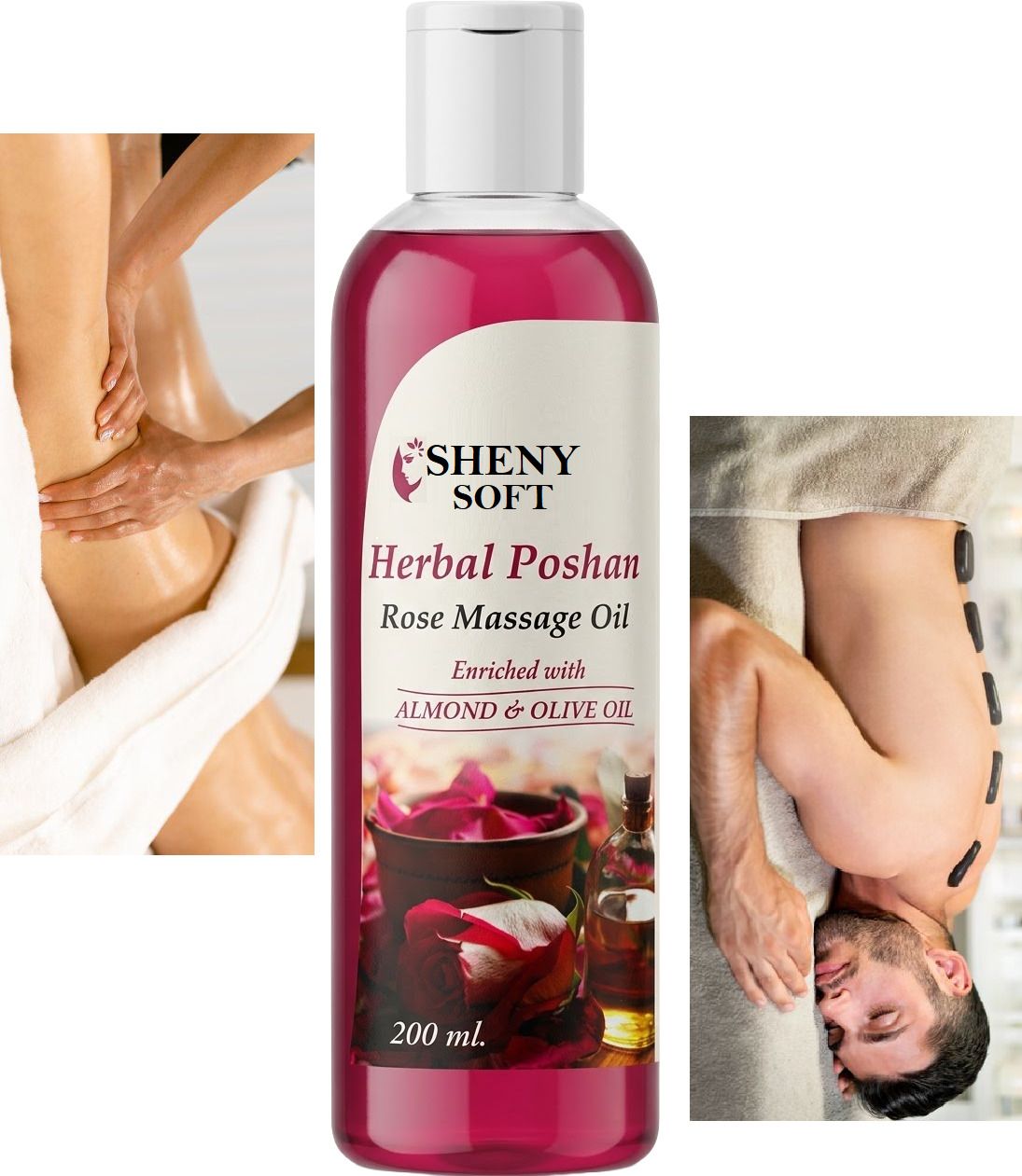 sheny soft oil for body massage secy rose body massage oil-picture-38