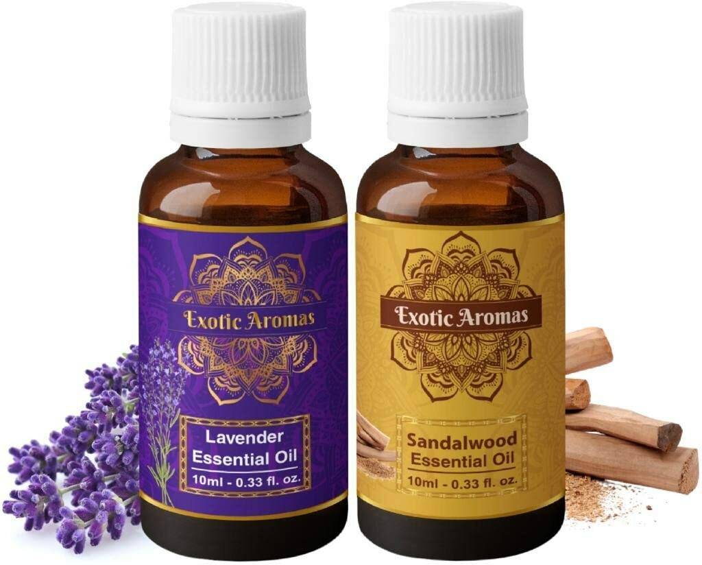 Exotic Aromas Lavender Essential Oil & Sandalwood Es