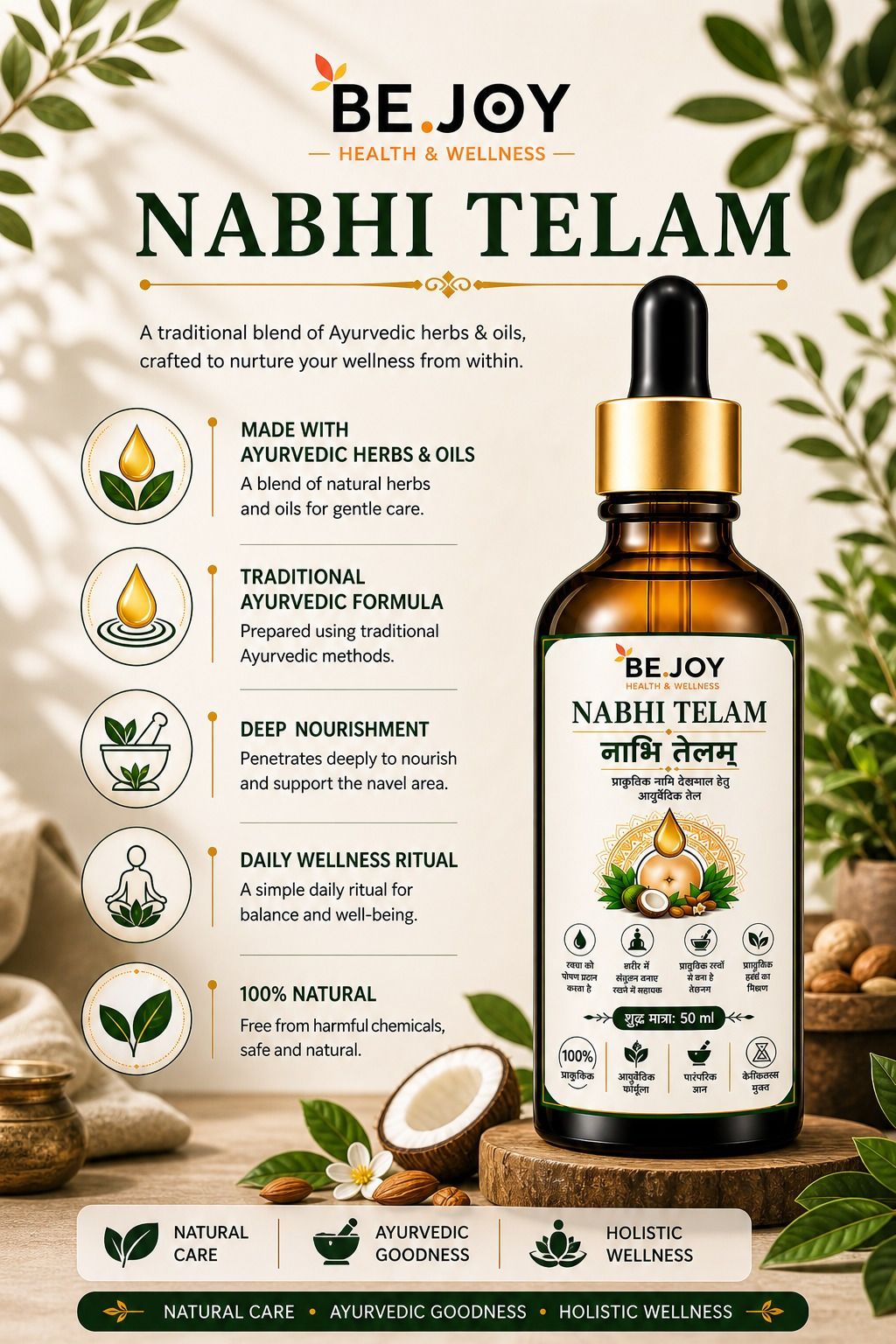 bejoy Ayurvedic Nabhi Telam Oil for Deep Absorption, Wellness & Gentle Care-picture-37
