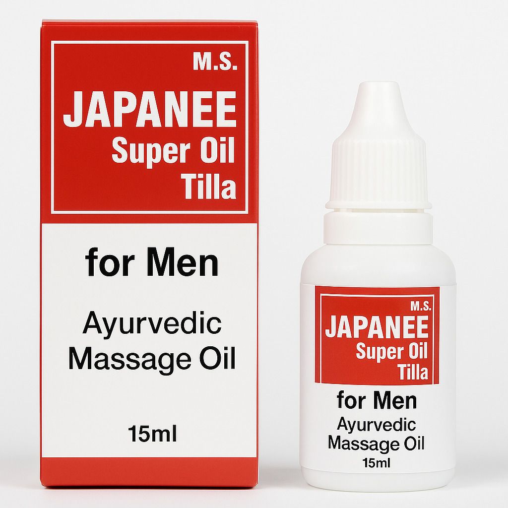 Herbal Japanee Double Power Massage Oil for Men-image-8