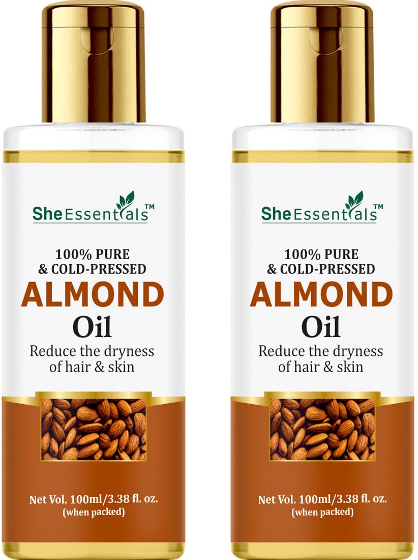 Almond Oil For Skin, Body & Hair Massage(Pack of 2, 100 ML Each)-image-10