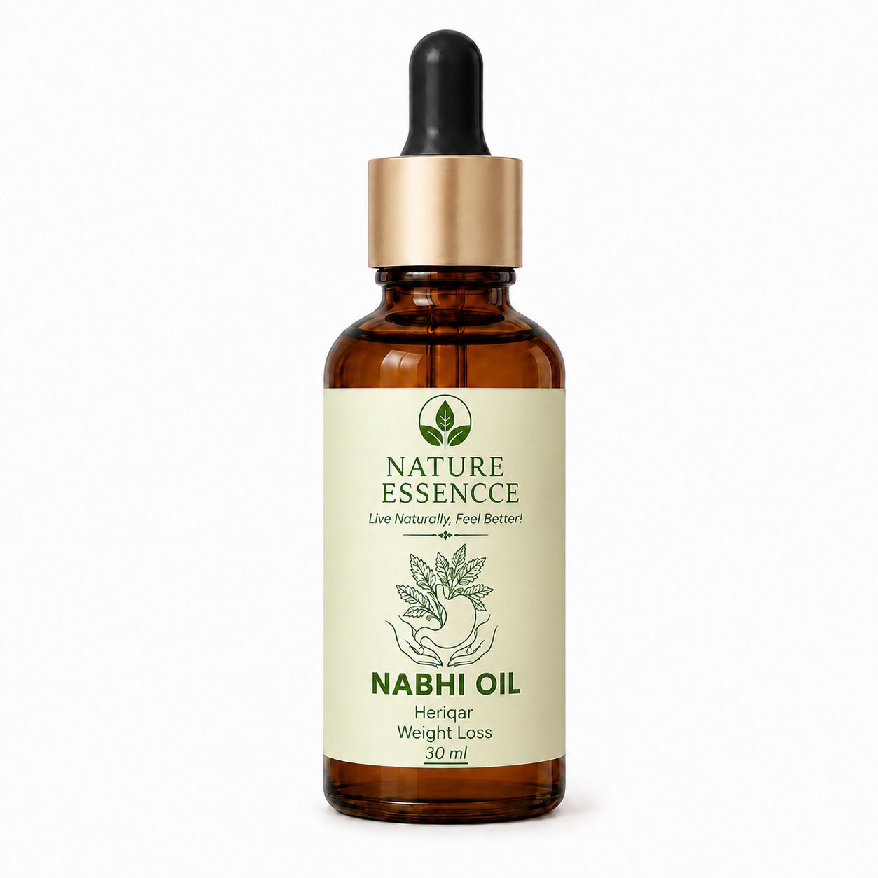 heriqar Ayurvedic Nabhi oil for weight loss, Fat Burn, Body Detox |For Overnight Use-picture-37