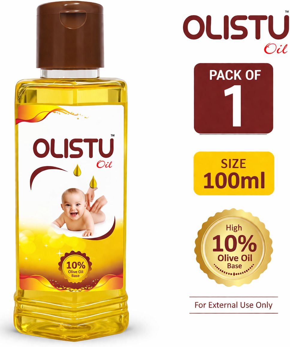 olistu OIL For Baby_Baby Massage Oil, Skin Care | Olive Oil With Vitamins A,E,D-picture-29