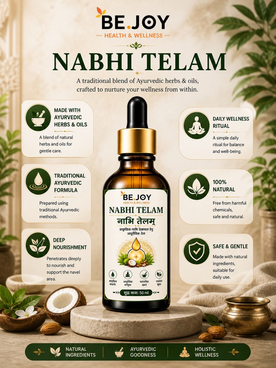 bejoy Nabhi Telam Ayurvedic Navel Oil for Daily Wellness & Deep Nourishment-picture-26