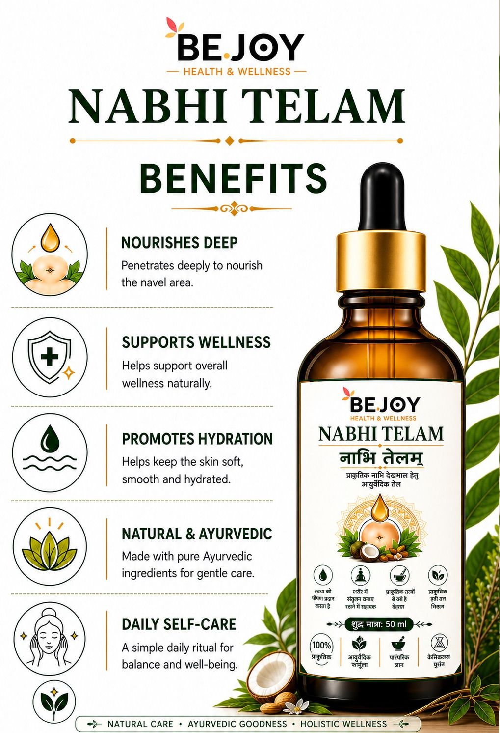 bejoy Nabhi Telam Navel Oil with Natural Herbs for Gentle Care & Wellness Routine-picture-48