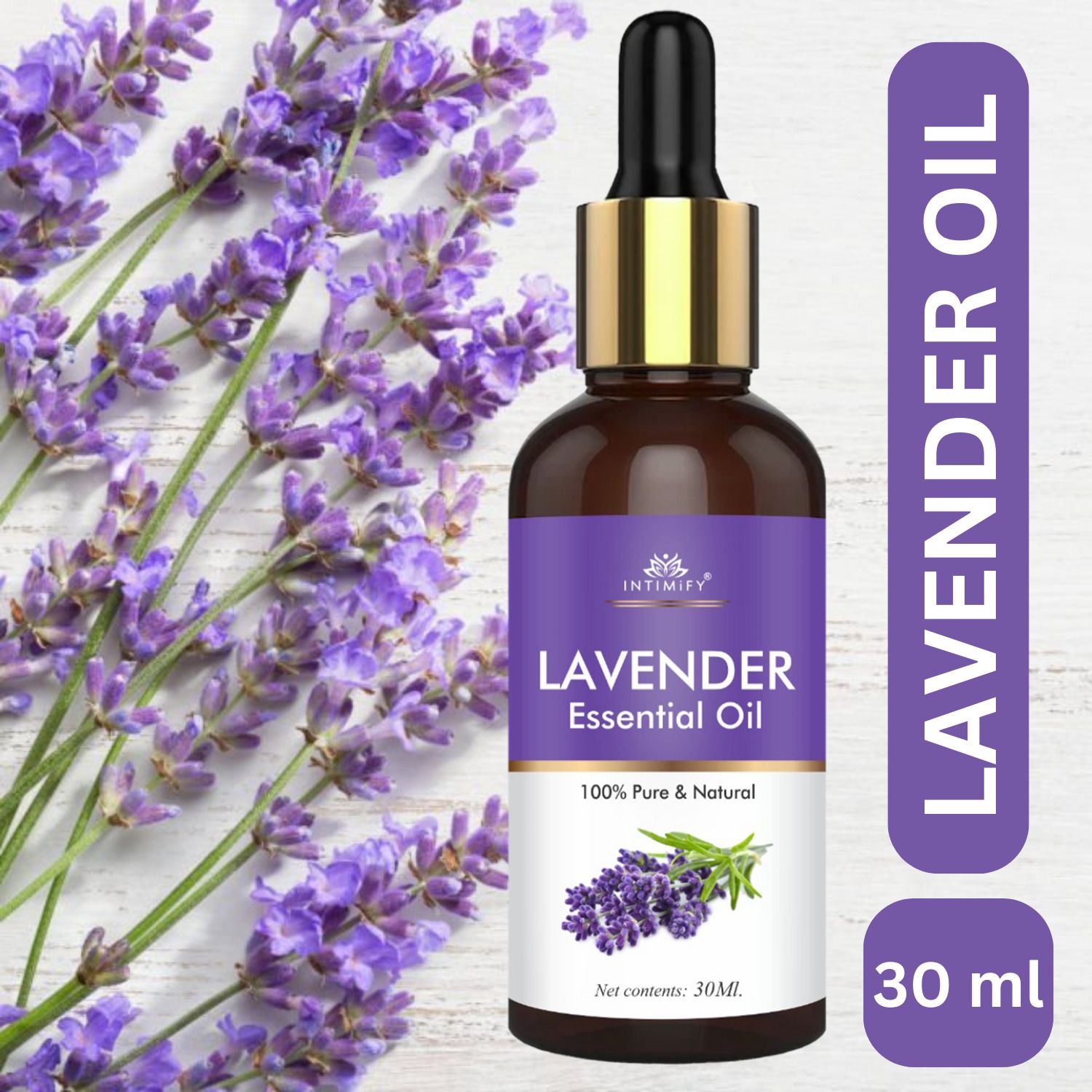 intimify Lavender essential oil For Hair Growth, Skin & Sleep Men & Women-picture-48