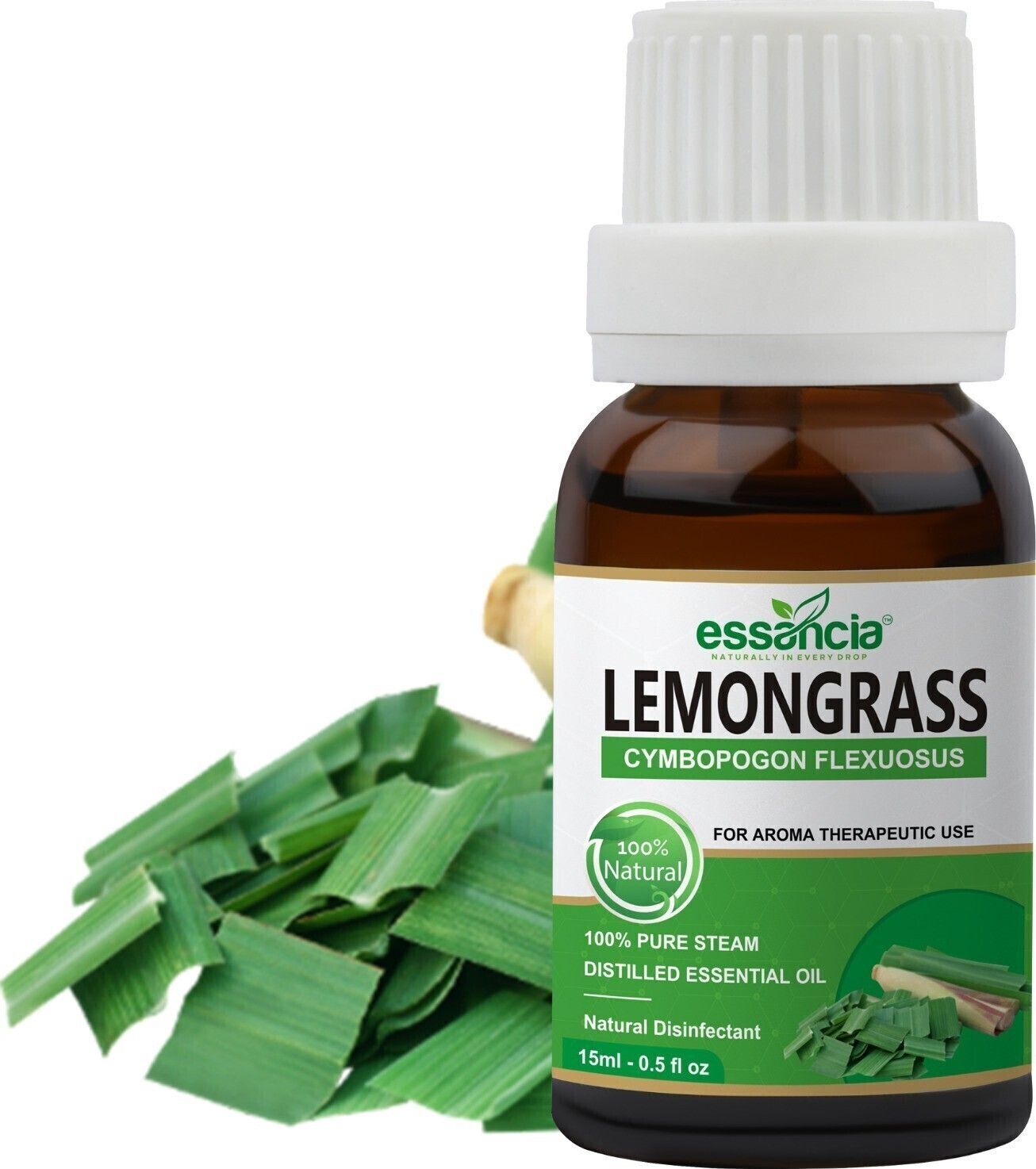 LemonGrass Essential Oil for Hair, Skin, Acne, Refreshing Aroma, Bug-Repellent and Aromatherapy. 100% Pure, Natural, Undiluted and Therapeutic Grade Essential Oil-image-28