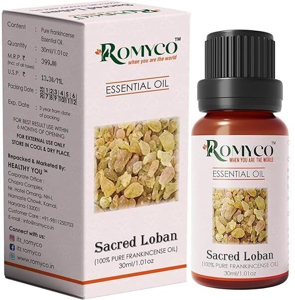romyco Loban (Frankincense) Essential Oil for glowing rejuvenated skin-picture-22