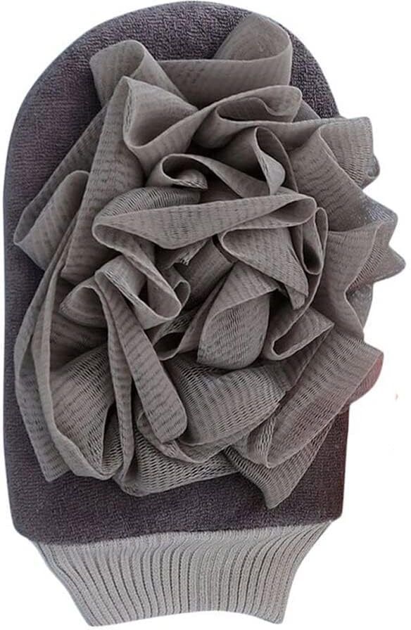abc Exfoliating Glove with Loofah Sponge Body Scrubber Double Sided Bath Sponge-picture-44