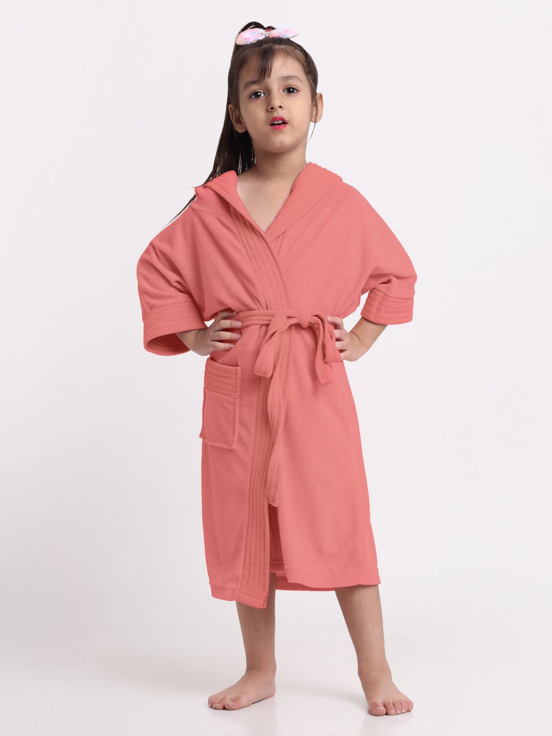 Peachy Pink 3XL Bath Robe