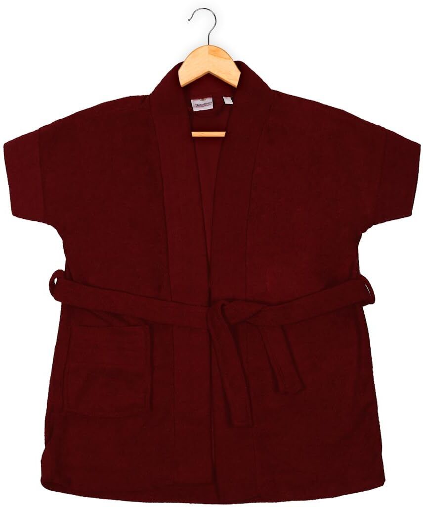 Wine Large Bath Robe-image-5