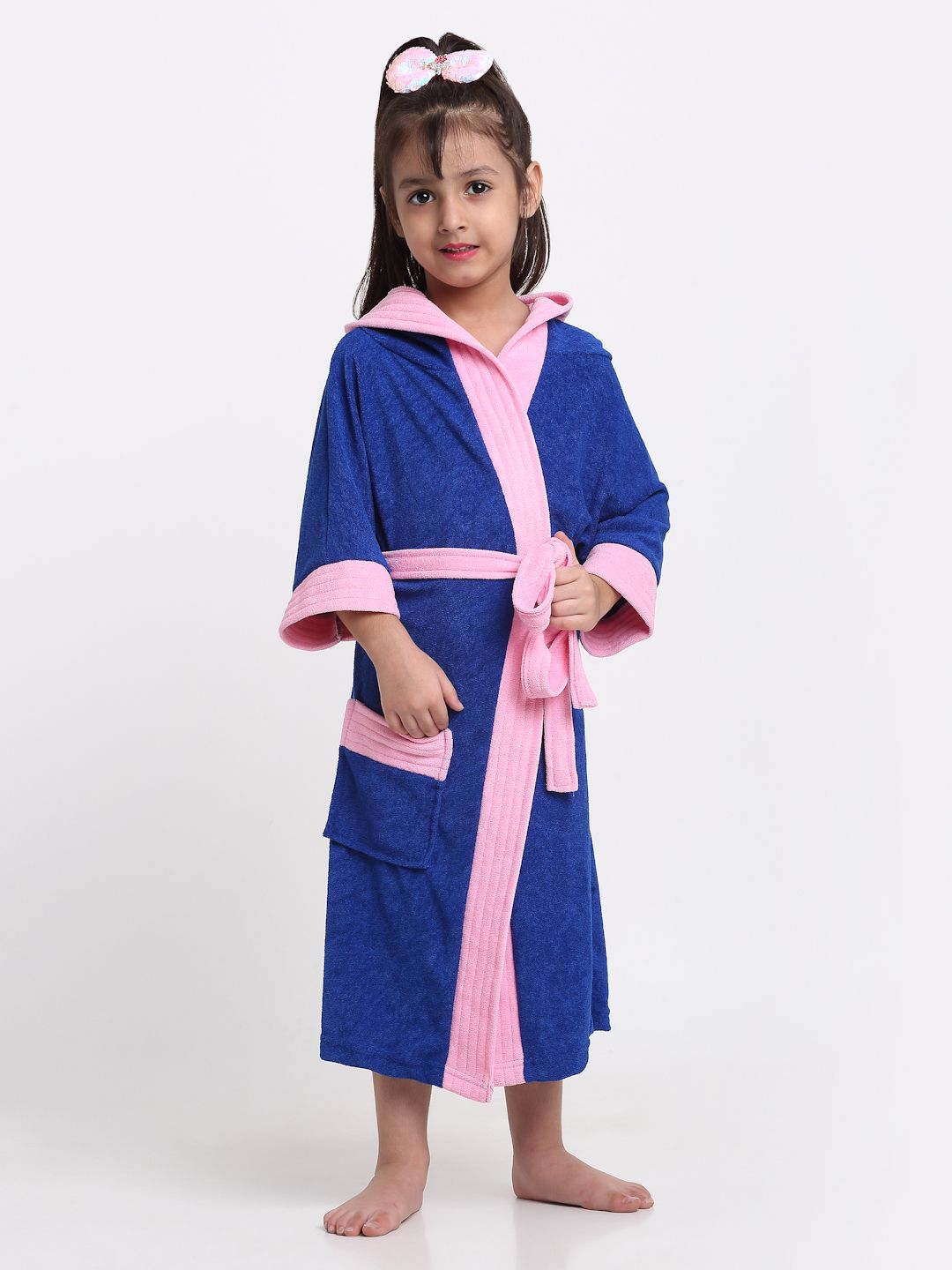 Turkish & Pink XL Bath Robe-image-29