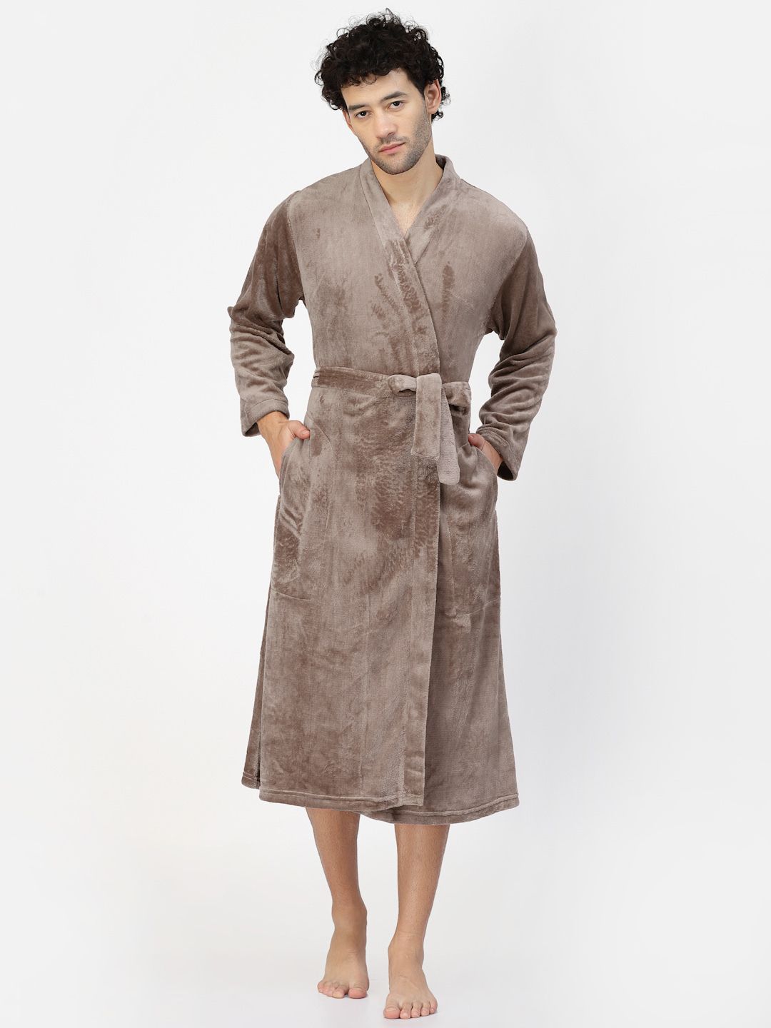 Beige Small Bath Robe