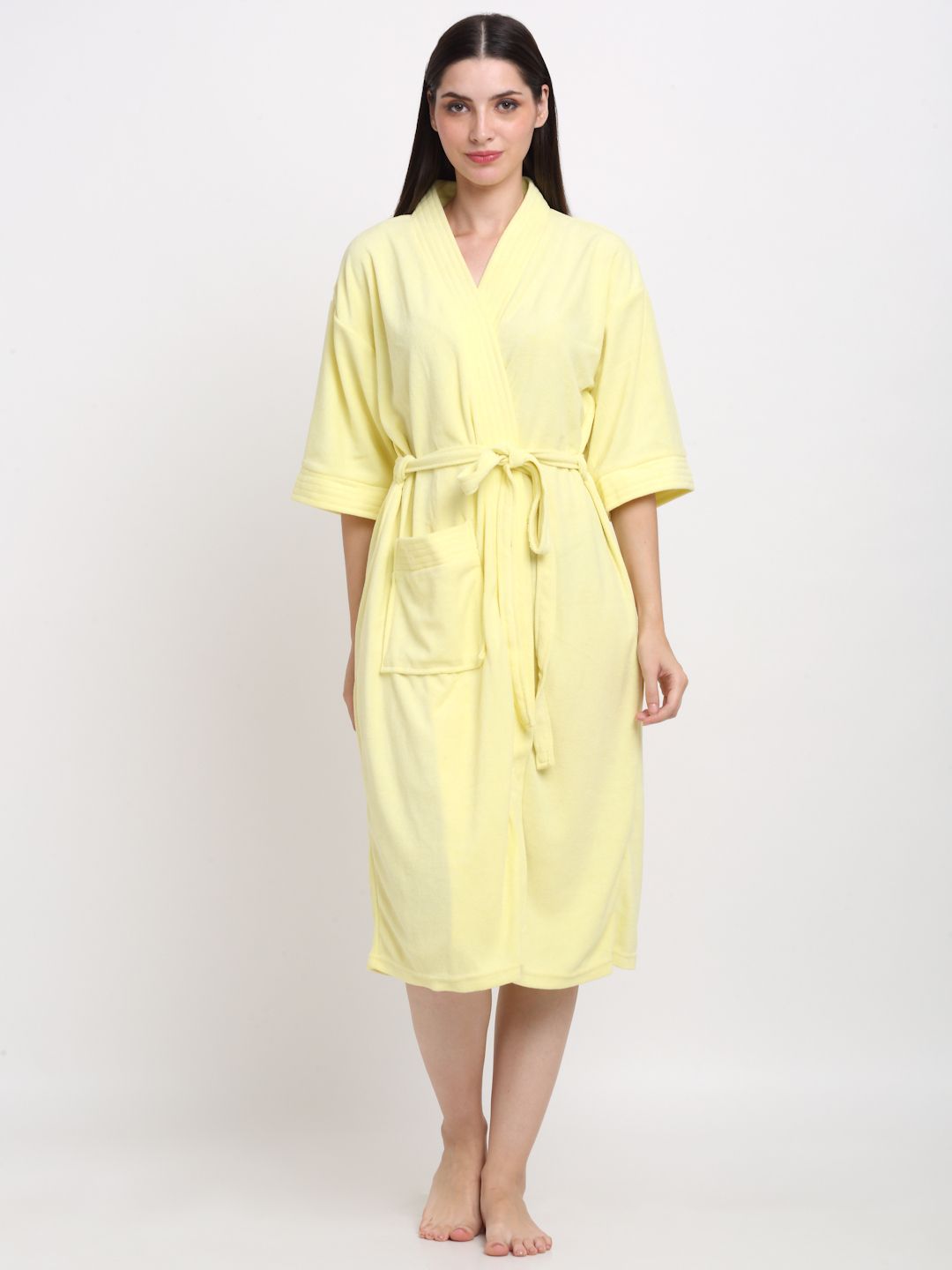 Lemon Free Size Bath Robe-image-32