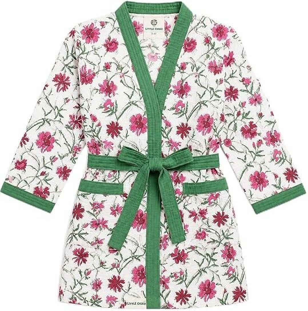 little chiku White Medium Bath Robe-picture-46
