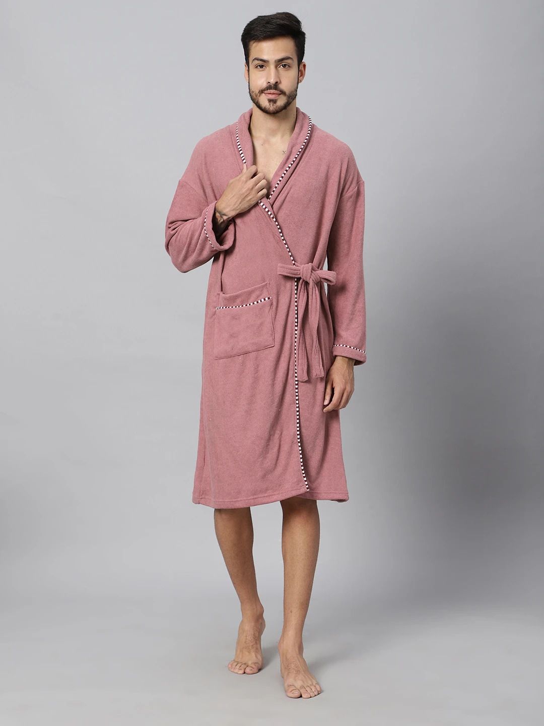Peach Large Bath Robe-image-23