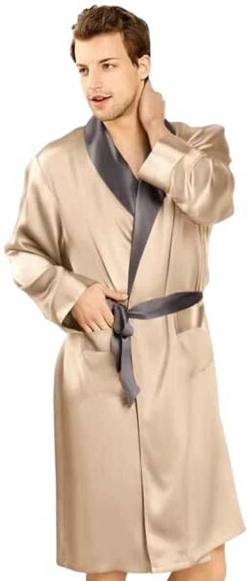 bella babe by sk Beige XL Bath Robe-picture-14