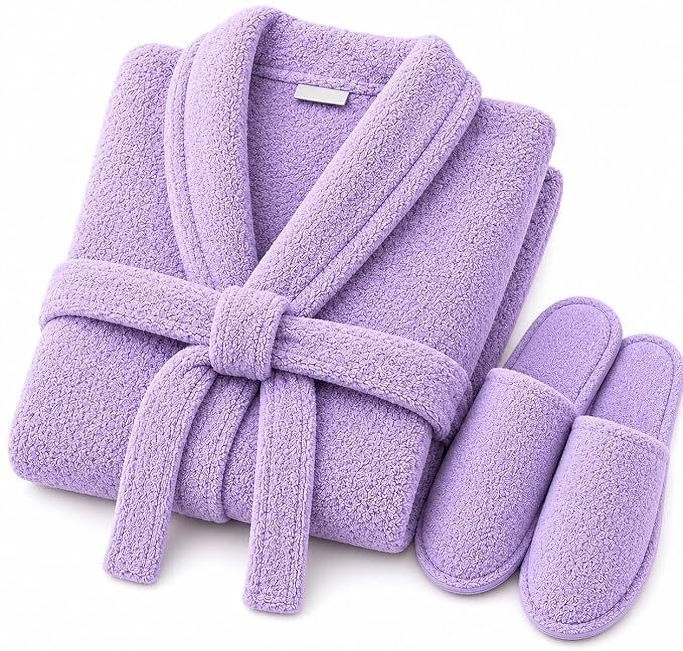 sonika bothra Lavender Free Size Bath Robe-picture-11
